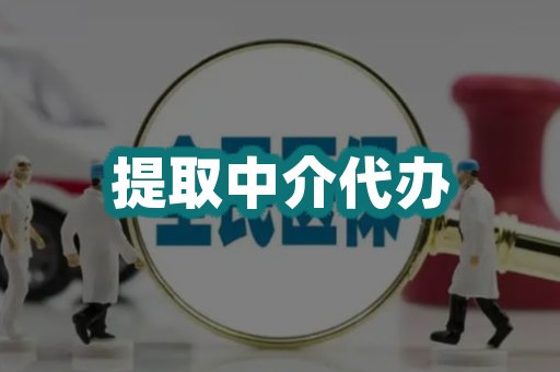 提取中介代办